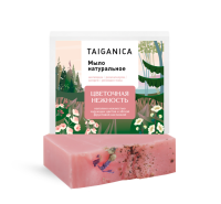  Мыло натуральное "Цветочная нежность", 90 гр TAIGANICA