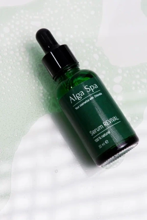 Интенсивная возрождающая сыворотка на основе живой суспензии микроводоросли Chlorella Serum REVIVAL, 30 ml e Alga Spa
