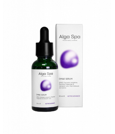 Сыворотка с ДМАЭ, DMAE SERUM, 30 ml, Alga Spa