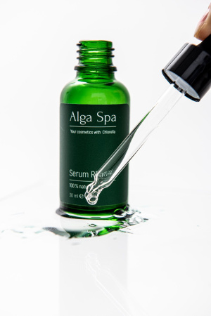 Интенсивная возрождающая сыворотка на основе живой суспензии микроводоросли Chlorella Serum REVIVAL, 30 ml e Alga Spa