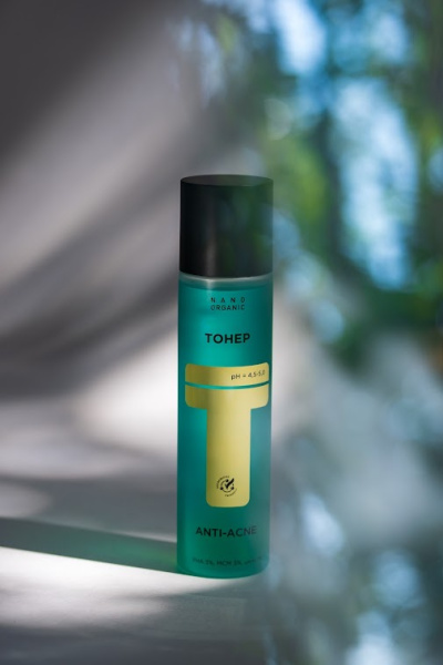 Тонер Anti-Acne (для проблемной кожи), 150 мл Nano Organic