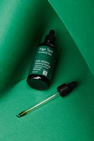 Сыворотка-активатор роста волос на основе живой суспензии микроводоросли Chlorella HAIR growth SERUM activator, 100 mll  Alga Spa