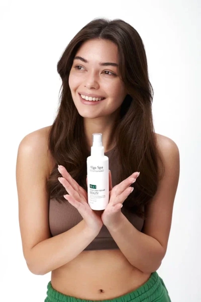 Крем-спрей для ИДЕАЛЬНЫХ волос на основе живой суспензии микроводоросли Chlorella CREAM SPRAY FOR HAIR IDEALITY 18 в 1, 150 ml  Alga Spa