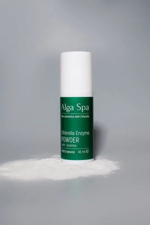 Энзимная пудра с лизатами на основе живой суспензии микроводоросли Chlorella Enzyme powder with lysates, 45 g Alga Spa