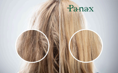 Расческа черная, с антистатическим эффектом.  Panax