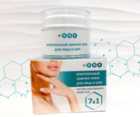 Комплексный лифтинг-крем для лица и шеи, 50 мл, BIO SNK