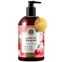 Масло для душа Дикая вишня 300мл Мануфактура Дом Природы