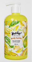 Гель для душа бессульфатный Питательный бананово-манговый  (500мл) SUENO