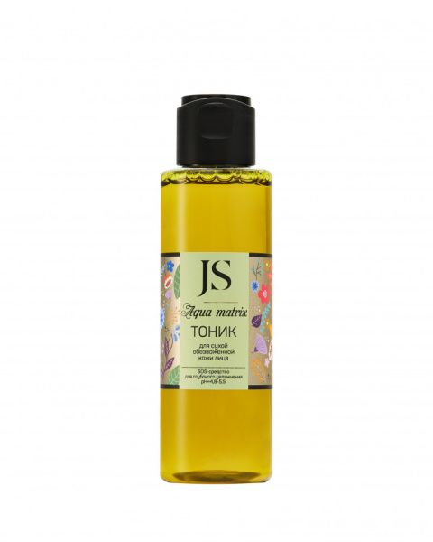 Тоник для сухой обезвоженной кожи лица Aqua matrix, 110 мл, Jurassic SPA