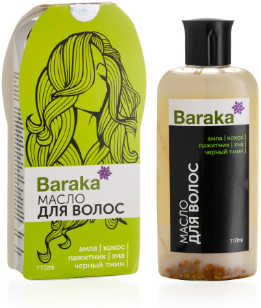 Масло амлы для волос, 110ml Baraka