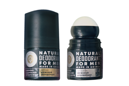 Натуральный дезодорант SENSITIVE с комплексом водорослей Черного моря 50 гр Мануфактура Дом Природы