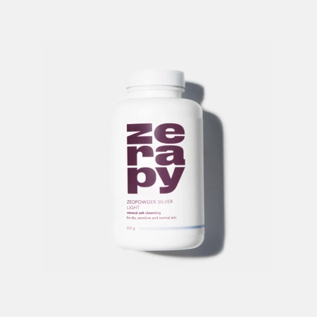 ZEOПУДРА ЛАЙТ СЕРЕБРЯНАЯ минеральная пудра для умывания для сухой кожи 90 гр ZERAPY