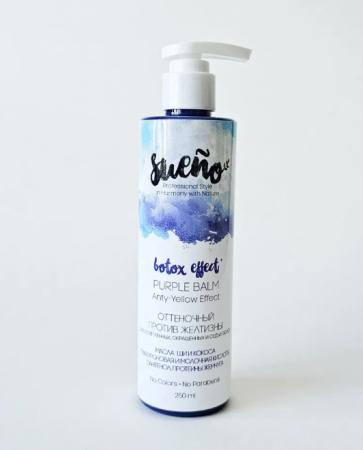 Бальзам-кондиционер оттеночный против желтизны (250мл) SUENO