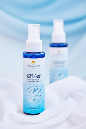 СПРЕЙ–FILLER ДЛЯ ВОЛОС Реконструкция, увлажнение, защита Yodometics