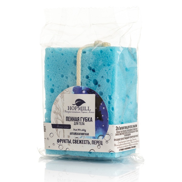 Губка пенная Фрукты,свежесть,перец  60 гр H.O.P.