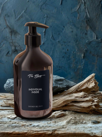 Парфюмированный натуральный гель 4 в 1 для тела, головы, лица и бороды  INDIVIDUAL INSIDE, 500 МЛ The Bunt