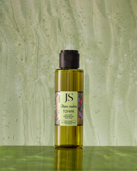 Тоник для сухой обезвоженной кожи лица Aqua matrix, 110 мл, Jurassic SPA