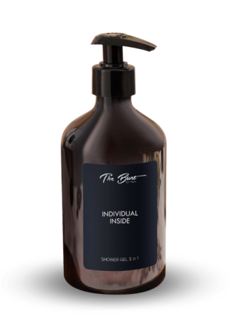 Парфюмированный натуральный гель 4 в 1 для тела, головы, лица и бороды  INDIVIDUAL INSIDE, 500 МЛ The Bunt