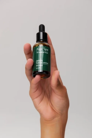 Жидкие кислородные патчи для век на основе живой суспензии микроводоросли Chlorella OXYGEN liquid eye patches, 30 ml e Alga Spa