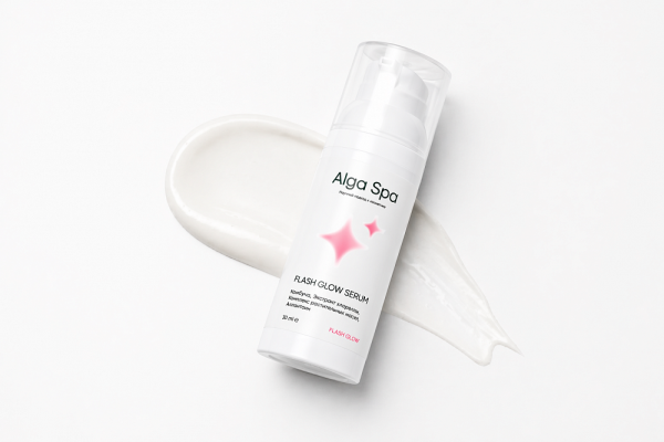 Сыворотка с комбучкой для сияния кожи, FLASH GLOW SERUM 30 ml , Alga Spa
